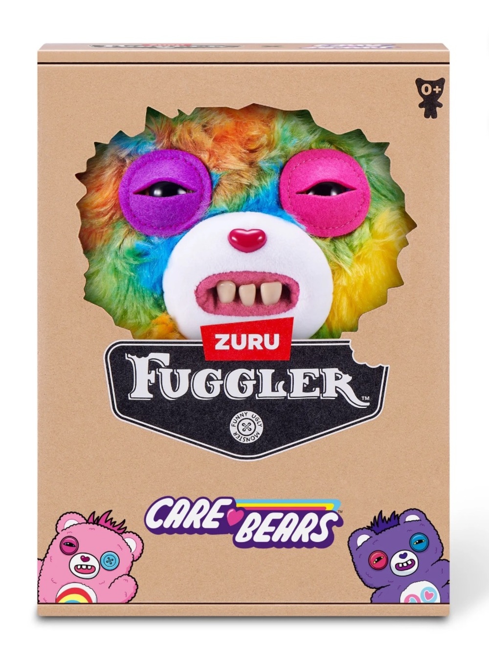 ZURU Fuggler Rainbow Plush in Multicolor Care Bears